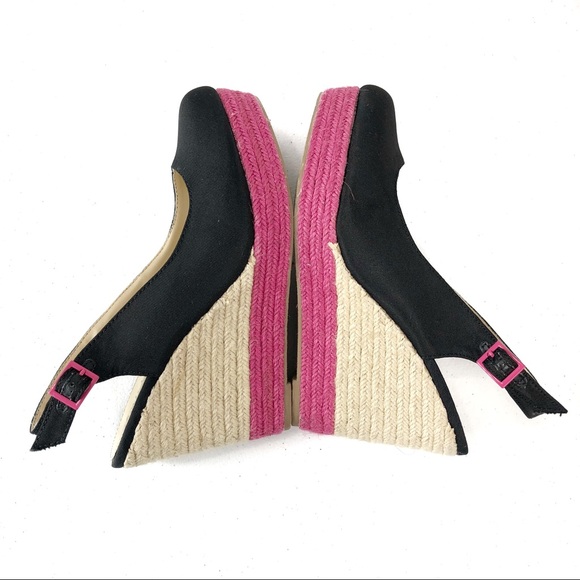 Cato Wedge shoes black size 7 (#(36) - Picture 4 of 8